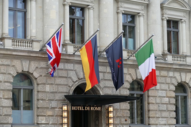 Bandiere personalizzate per hotel