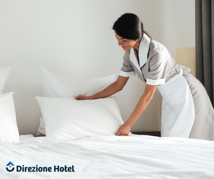 Procedura standard per la pulizia delle camere