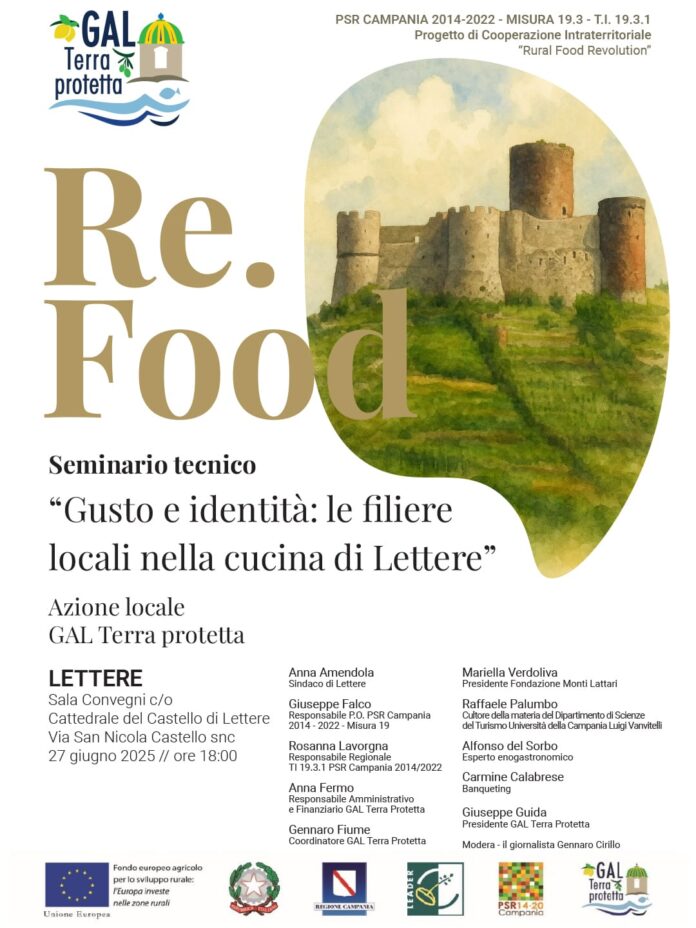 Lettere cucina filiera corta