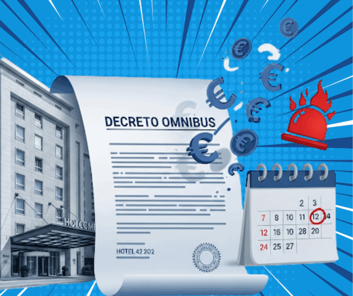 Decreto Omnibus: quali misure per il settore turistico - ricettivo- Direzione Hotel