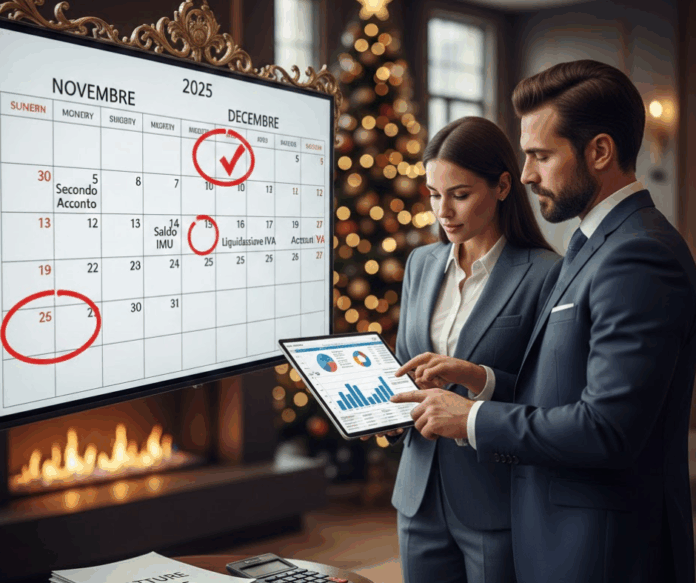 Scadenze fiscali Hotel tra Novembre e Dicembre 2025 - Direzione Hotel Scadenze fiscali Hotel tra Novembre e Dicembre 2025 - Direzione Hotel