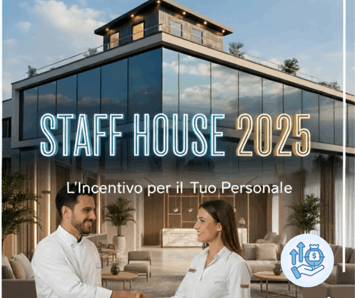 Contributi Staff House 2025: guida per ottenere l'incentivo alloggio e affitti lavoratori settore turistico - Direzione Hotel Contributi Staff House 2025: guida per ottenere l'incentivo alloggio e affitti lavoratori settore turistico - Direzione Hotel