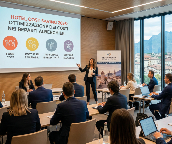 Hotel Cost Saving 2026: L'Ottimizzazione dei costi fa tappa a Brescia e Trento - Direzione Hotel