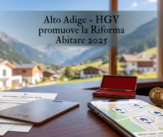 Alto Adige, stretta sugli Affitti Brevi: l’HGV promuove la Riforma Abitare 2025 - Direzione Hotel