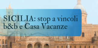 Sentenza TAR Sicilia: Stop ai vincoli “Alberghieri” per B&B e Case Vacanza Sentenza TAR Sicilia: Stop ai vincoli "Alberghieri" per B&B e Case Vacanza - Direzione Hotel