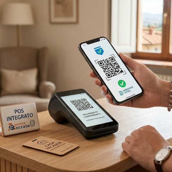 Nuovi POS e pagamenti tracciati nell'extra-alberghiero: come cambia la gestione dei corrispettivi dal 2027 - Direzione Hotel Nuovi POS e pagamenti tracciati nell'extra-alberghiero: come cambia la gestione dei corrispettivi dal 2027 - Direzione Hotel