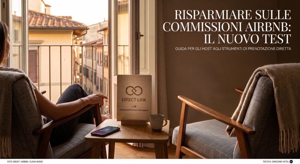 Commissioni Airbnb ridotte per gli Host: Come funziona il nuovo "Direct Booking Link" - Direzione Hotel