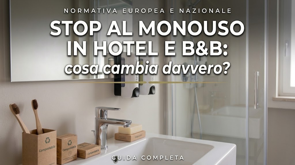 Addio al monouso in hotel e B&B: cosa cambia davvero per le linee cortesia e la colazione? - Direzione Hotel
