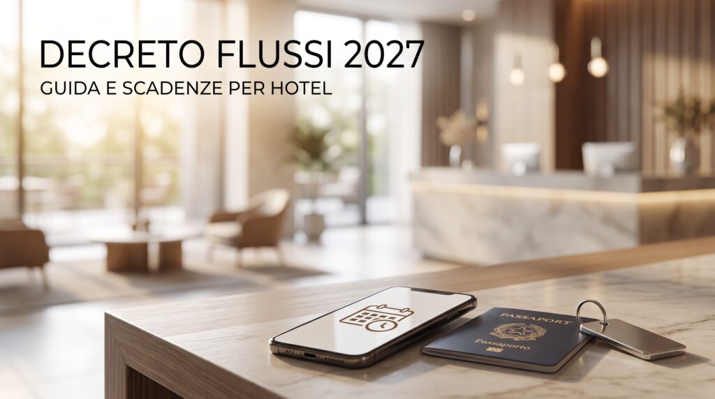 Decreto Flussi 2027 per Hotel e Resort: Scadenze, Click Day Turistico e novità operative - Direzione Hotel